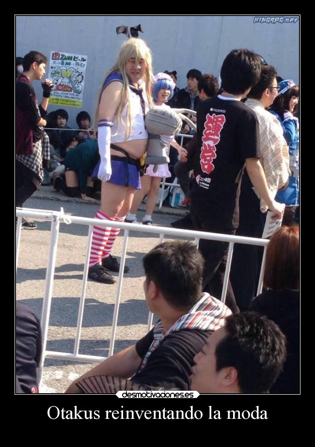 Otakus reinventando la moda - 