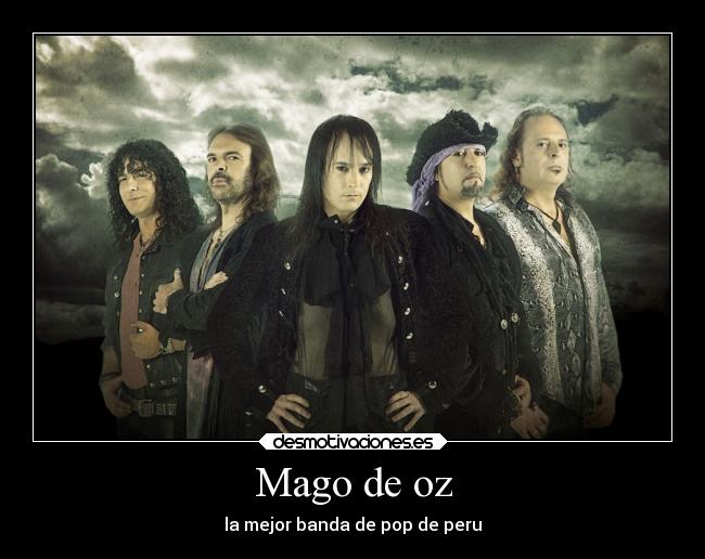 Mago de oz - la mejor banda de pop de peru