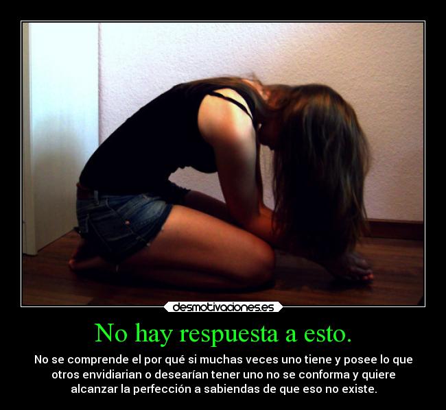 No hay respuesta a esto. - 