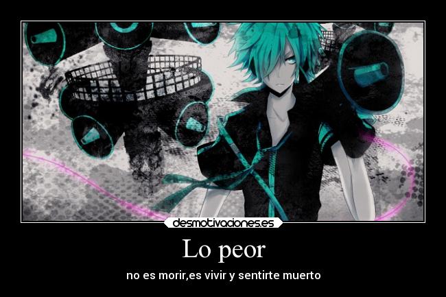 Lo peor - 