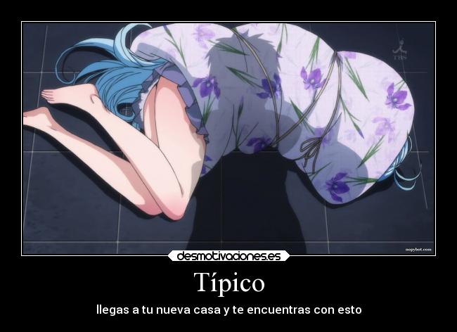 carteles casa graciosas anime denpa tipico nueva desmotivaciones