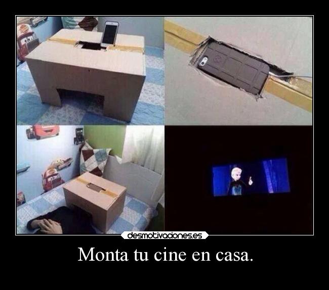 Monta tu cine en casa. - 