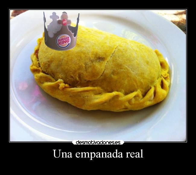 Una empanada real - 