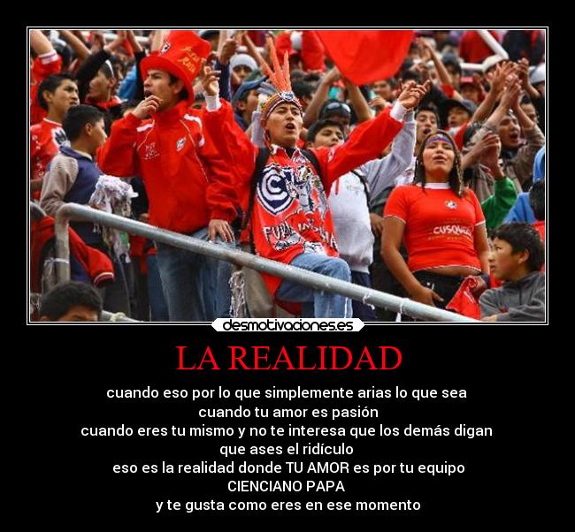 LA REALIDAD -