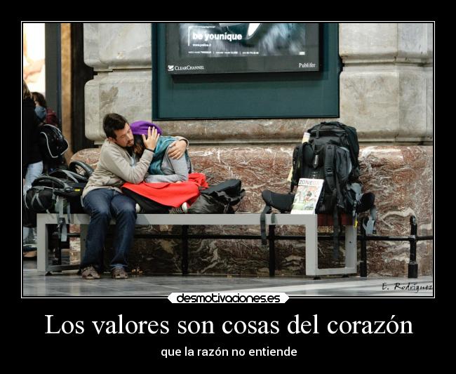 Los valores son cosas del corazón - 