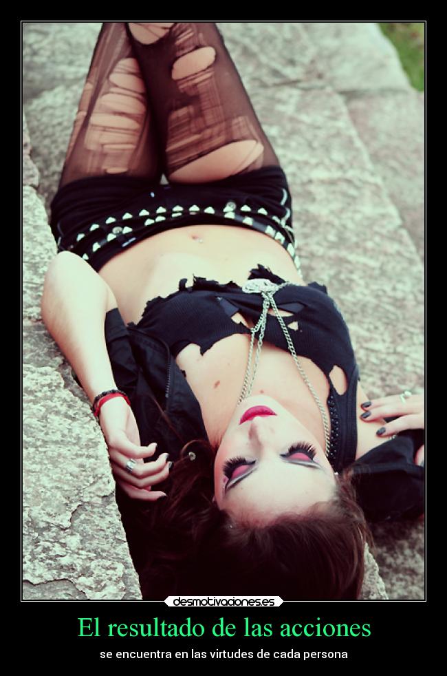 El resultado de las acciones - 