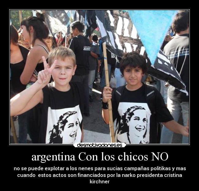 carteles criticas korrupcion cristina kirchner ladrona mafia anti desmotivaciones