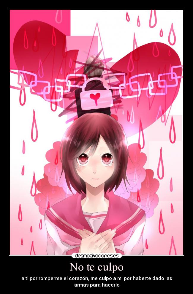 No te culpo -