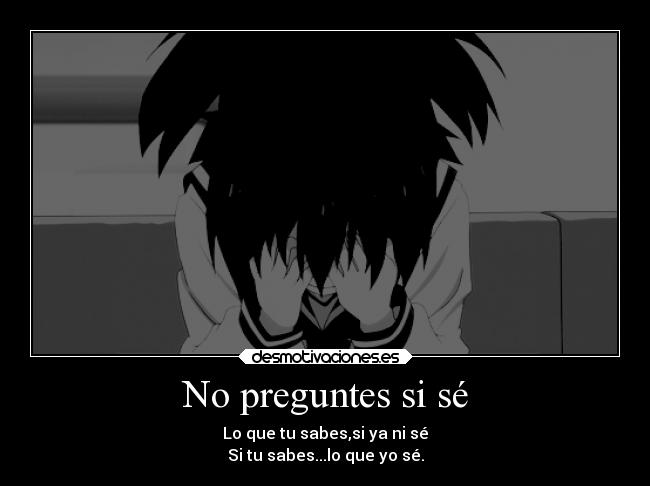 carteles desamor tristeza corazon confusion interrogatorio desmotivaciones