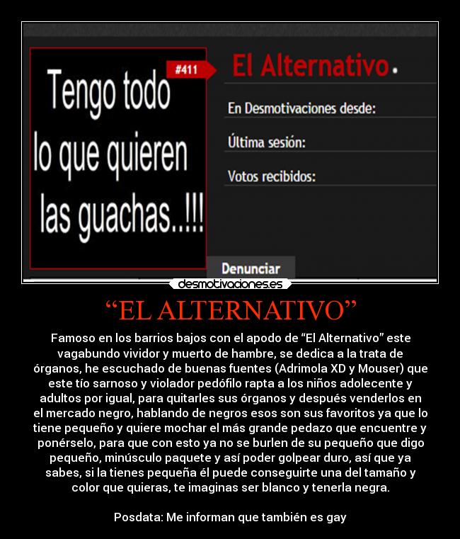 “EL ALTERNATIVO” -