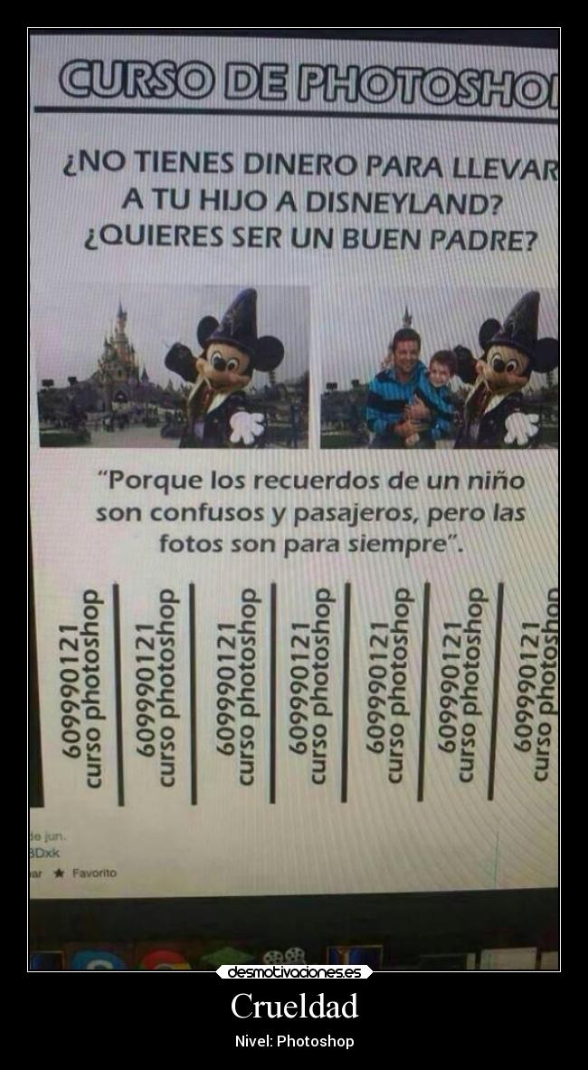 Crueldad - Nivel: Photoshop