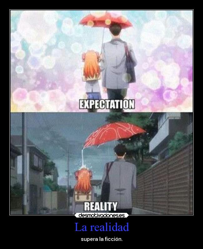 La realidad - supera la ficción.