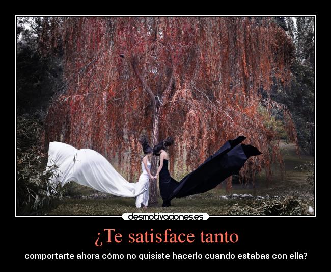 ¿Te satisface tanto - 