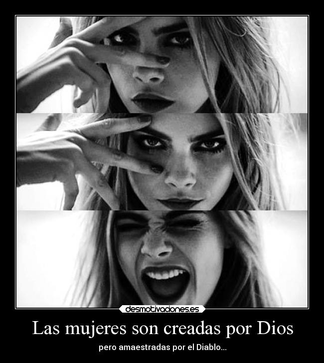 carteles dios locura vida mujer dios desmoc3 diablo bien mal desmotivaciones