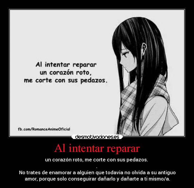 Al intentar reparar -