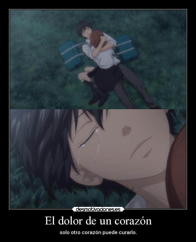 El dolor de un corazón -