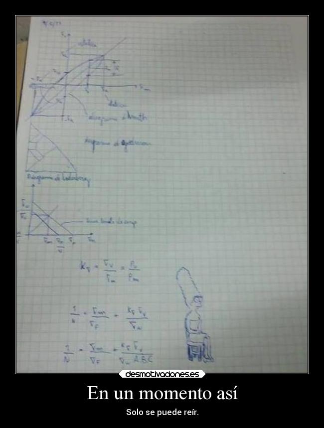 carteles escuela simpsons marge laurasimpson11 matematica joder examen desmotivaciones