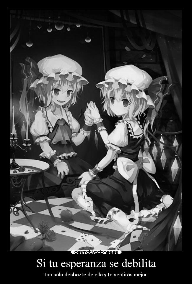 Si tu esperanza se debilita -