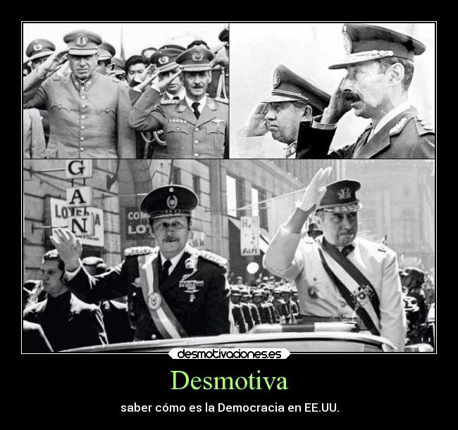 Desmotiva - saber cómo es la Democracia en EE.UU.