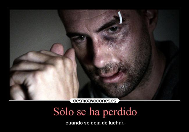 Sólo se ha perdido -