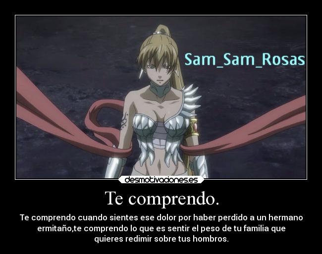 carteles familia anime comprension saint seiya lost canvas yuzuriha aceptacion entendimiento parecidos luz desmotivaciones
