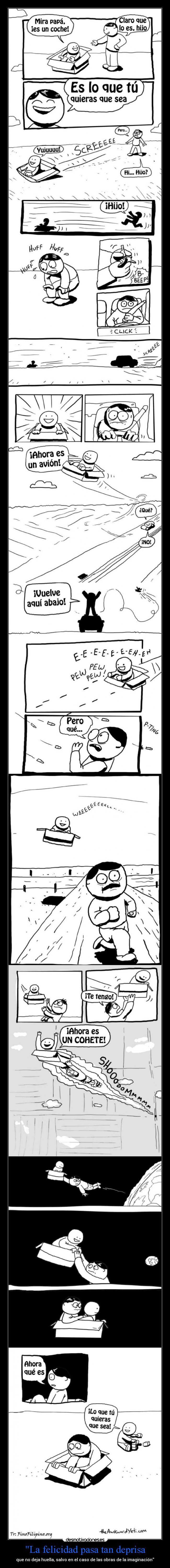 La felicidad pasa tan deprisa -