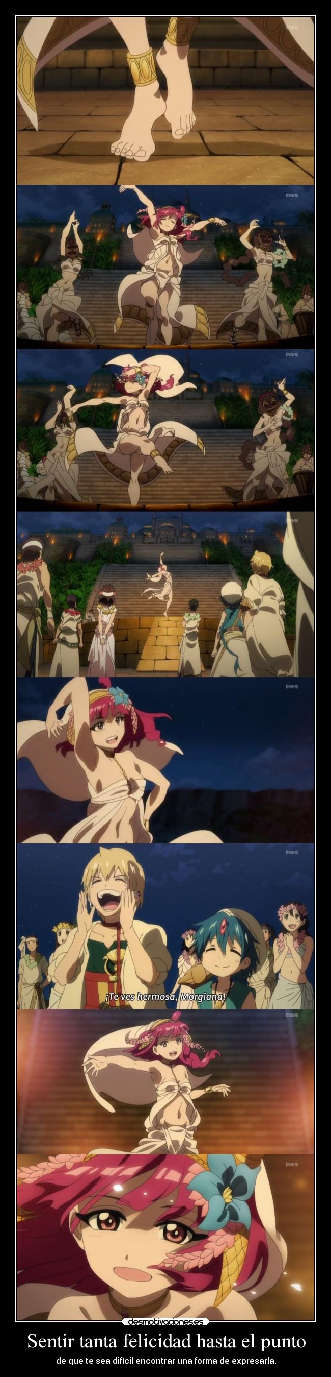 Sentir tanta felicidad hasta el punto -