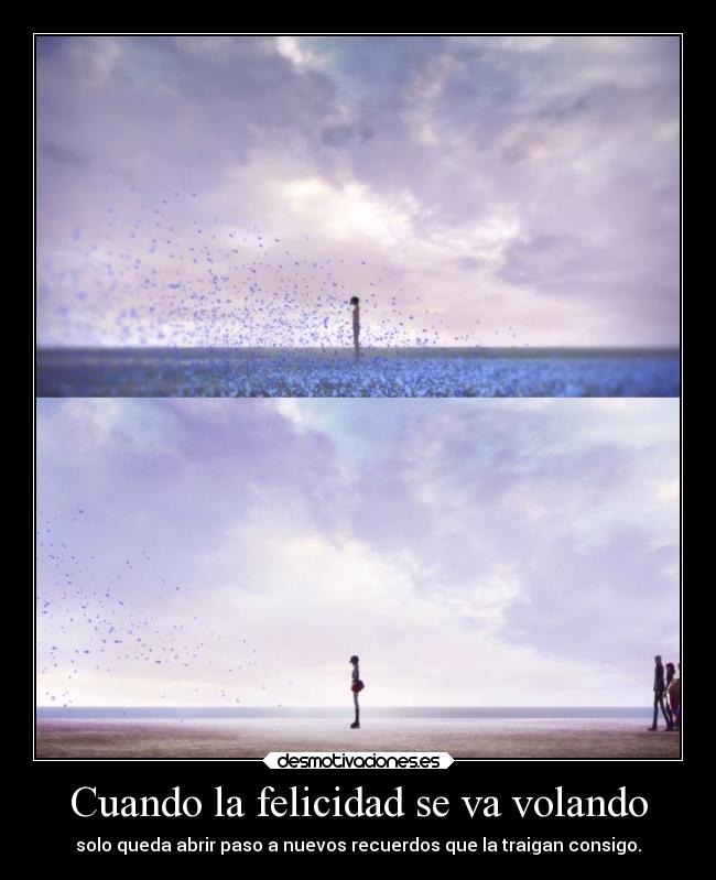 Cuando la felicidad se va volando - 