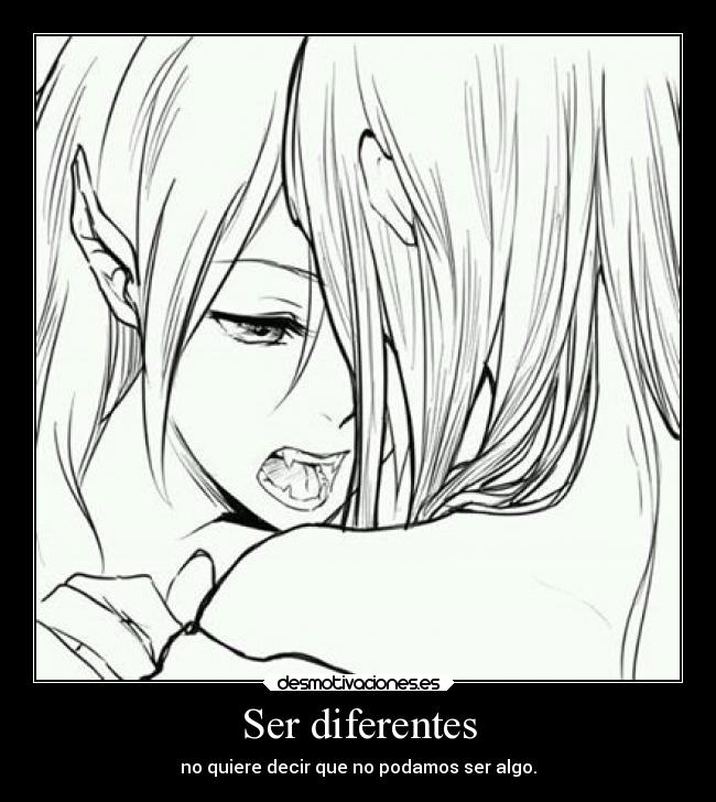 Ser diferentes -