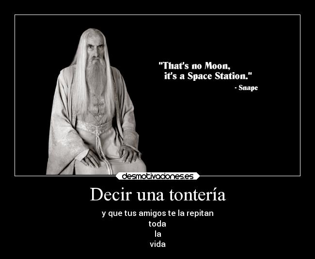 Decir una tontería - 