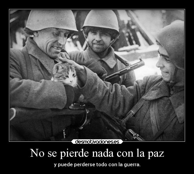 carteles frases guerra desmotivaciones paz superman desmotivaciones