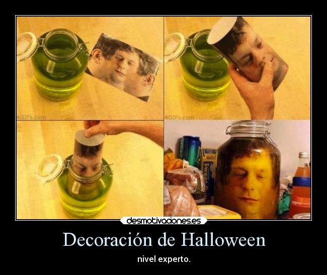 carteles graciosas humor halloween decoration risas broma susto desmotivaciones