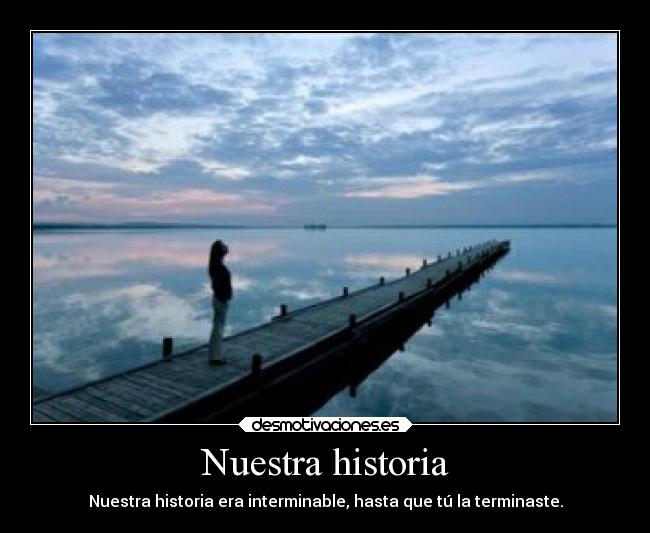 carteles historia desamor desmotivaciones