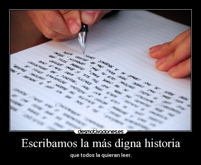 carteles historia historia frases escribir desmotivaciones