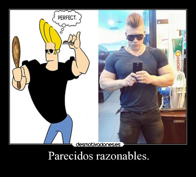 Parecidos razonables. - 