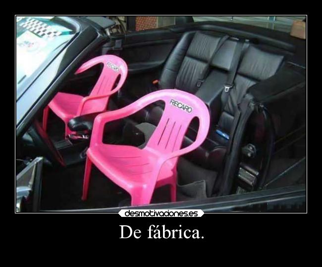 De fábrica. - 
