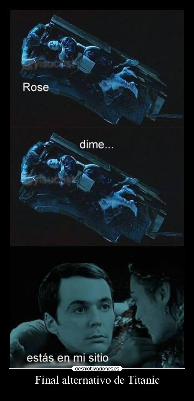 Final alternativo de Titanic -