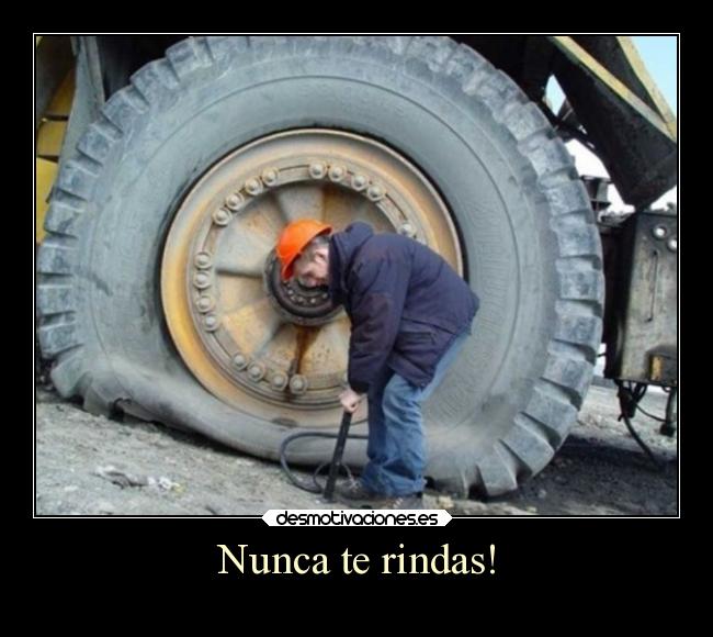 Nunca te rindas! -