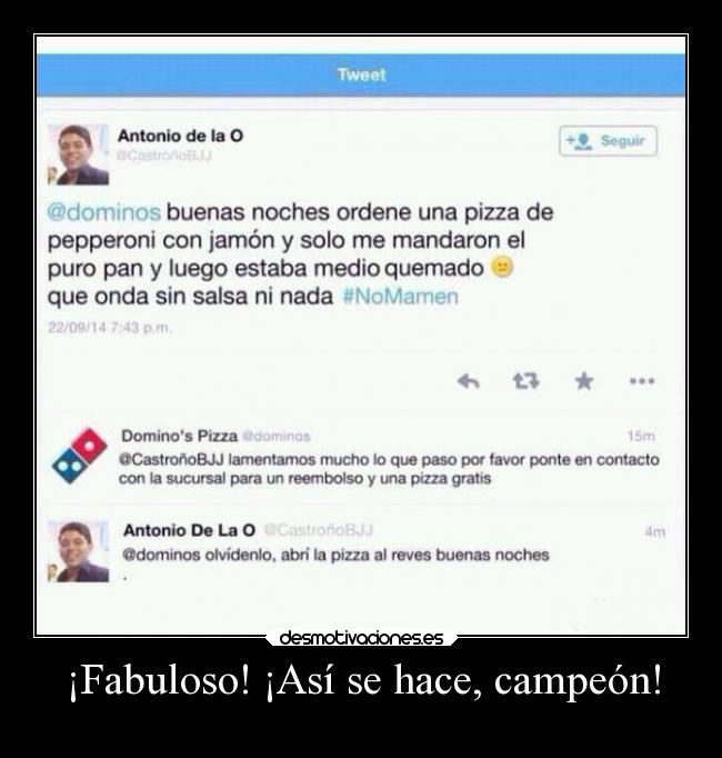 carteles humor graciosas risas pizza confusion rilacs desmotivaciones