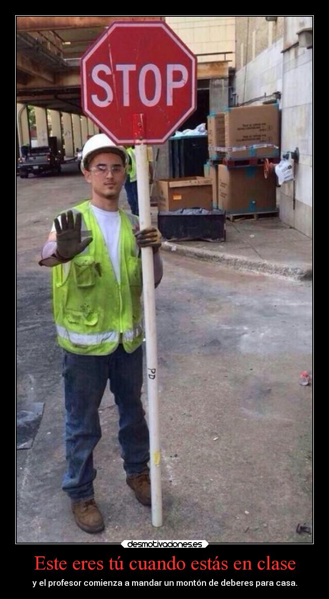 carteles humor graciosas deberes stop profesor rilacs desmotivaciones
