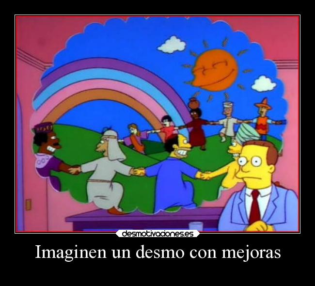 carteles humor simpsons slipkdemon clandesplazado utopia desmotivaciones