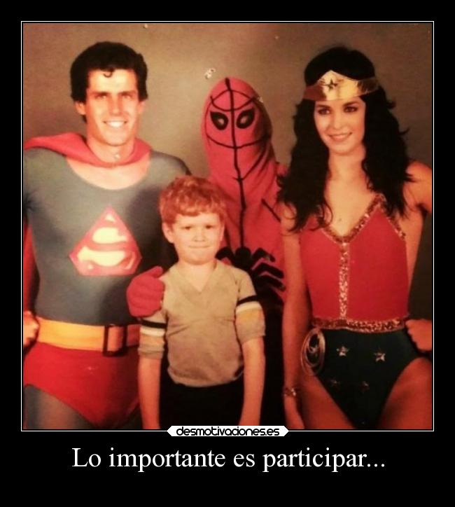 Lo importante es participar... - 
