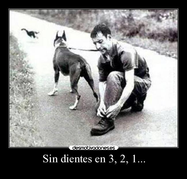 Sin dientes en 3, 2, 1... - 