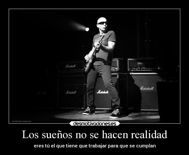 Los sueños no se hacen realidad -