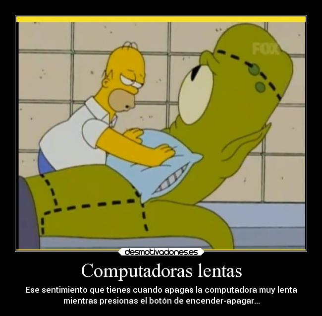 Computadoras lentas -