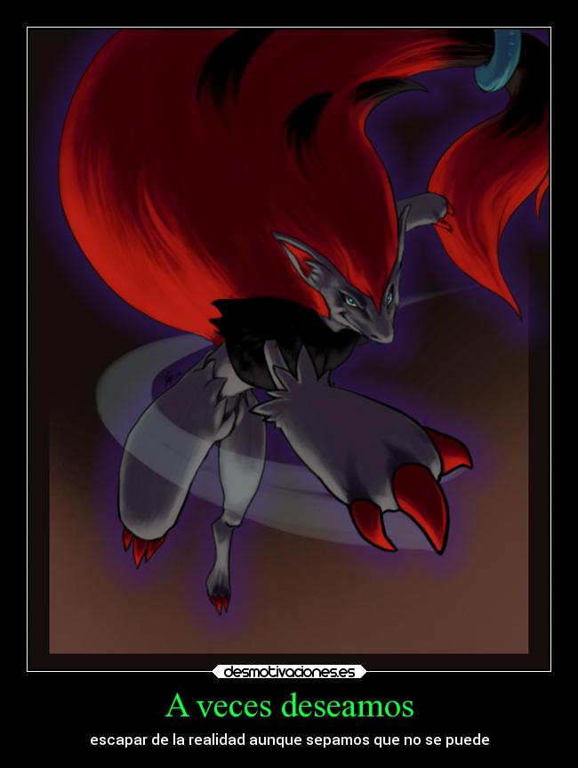 A veces deseamos - escapar de la realidad aunque sepamos que no se puede