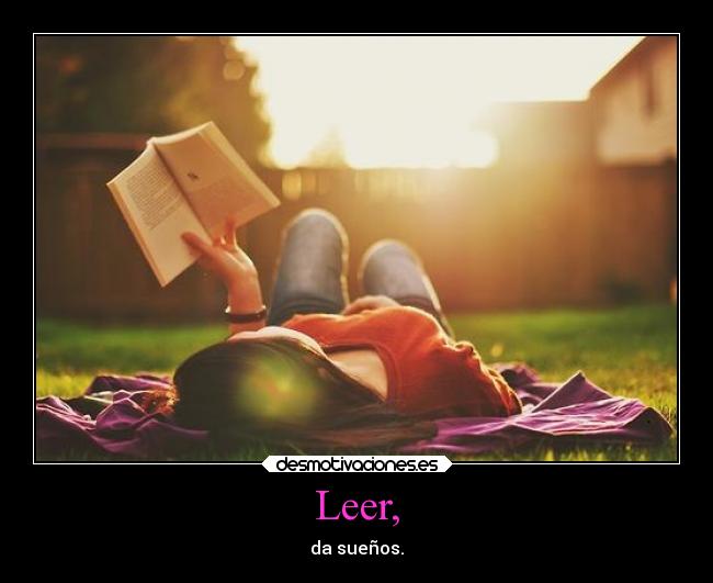 Leer, - da sueños.