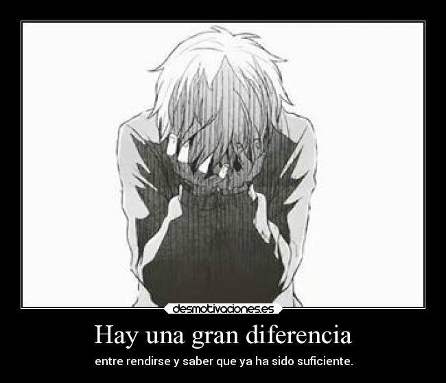 Hay una gran diferencia -