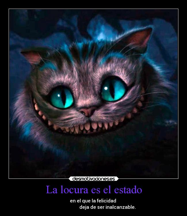 La locura es el estado -