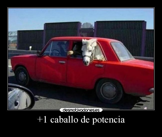 +1 caballo de potencia - 